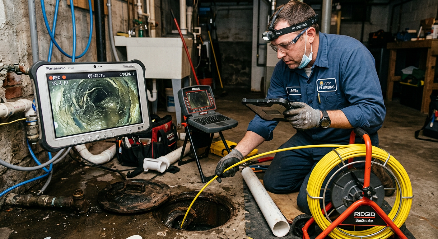 Drain Cleaning & Camera